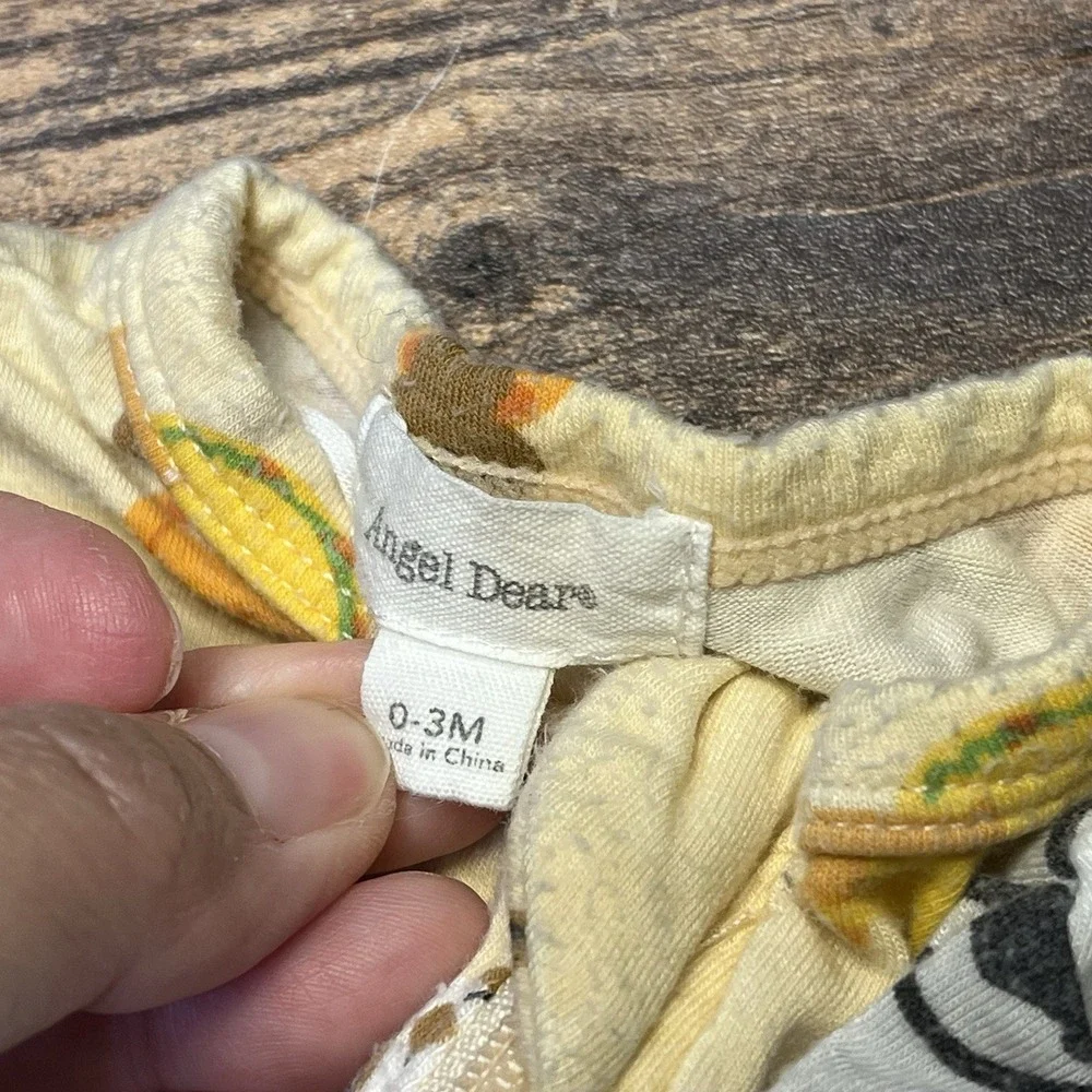 Angel Dear Bamboo Sleepers Set Unisex Baby 0-3m Halloween Dinosaurs Donuts